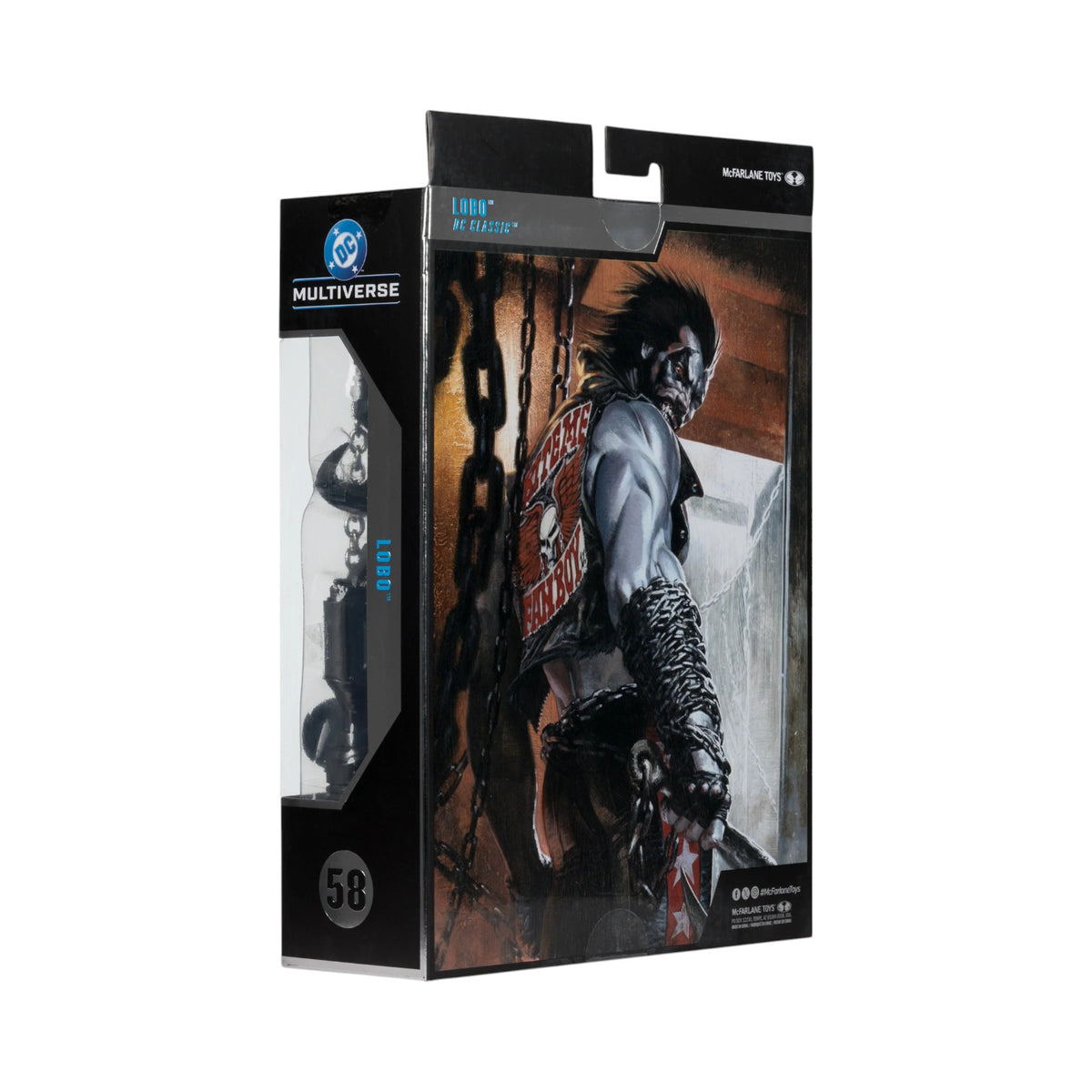 Lobo Figura de Accion DC Classic Platinum Mcfarlane Toys Collector Ed 19 Cm