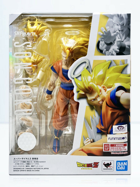 Goku SSJ 3 Figura De Acción Dragon Ball Super SH Figuarts Bandai 16 Cm