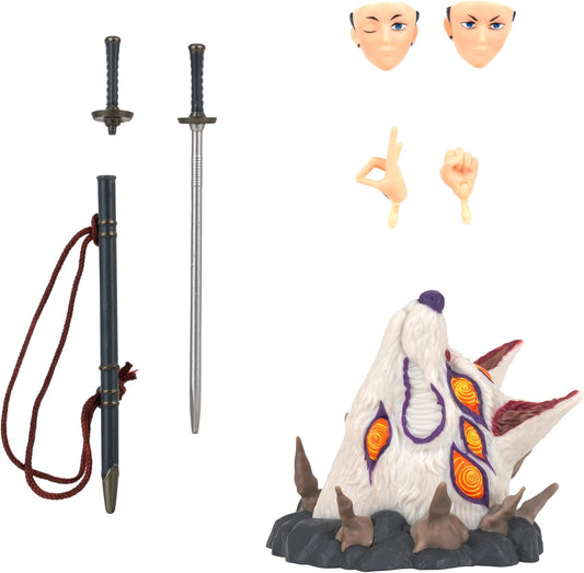 Aki Hayakawa Figura de Acción Chainsaw Man Total Anime Jazwares 16 Cm