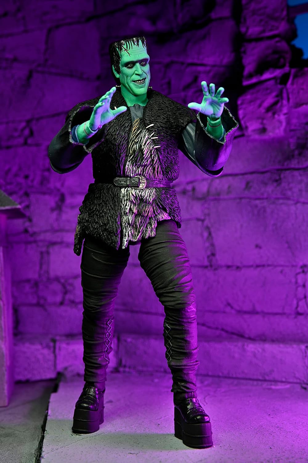 Herman Munster Figura De Acción Frankenstein The Munsters Horror Neca Ultimate 18cm