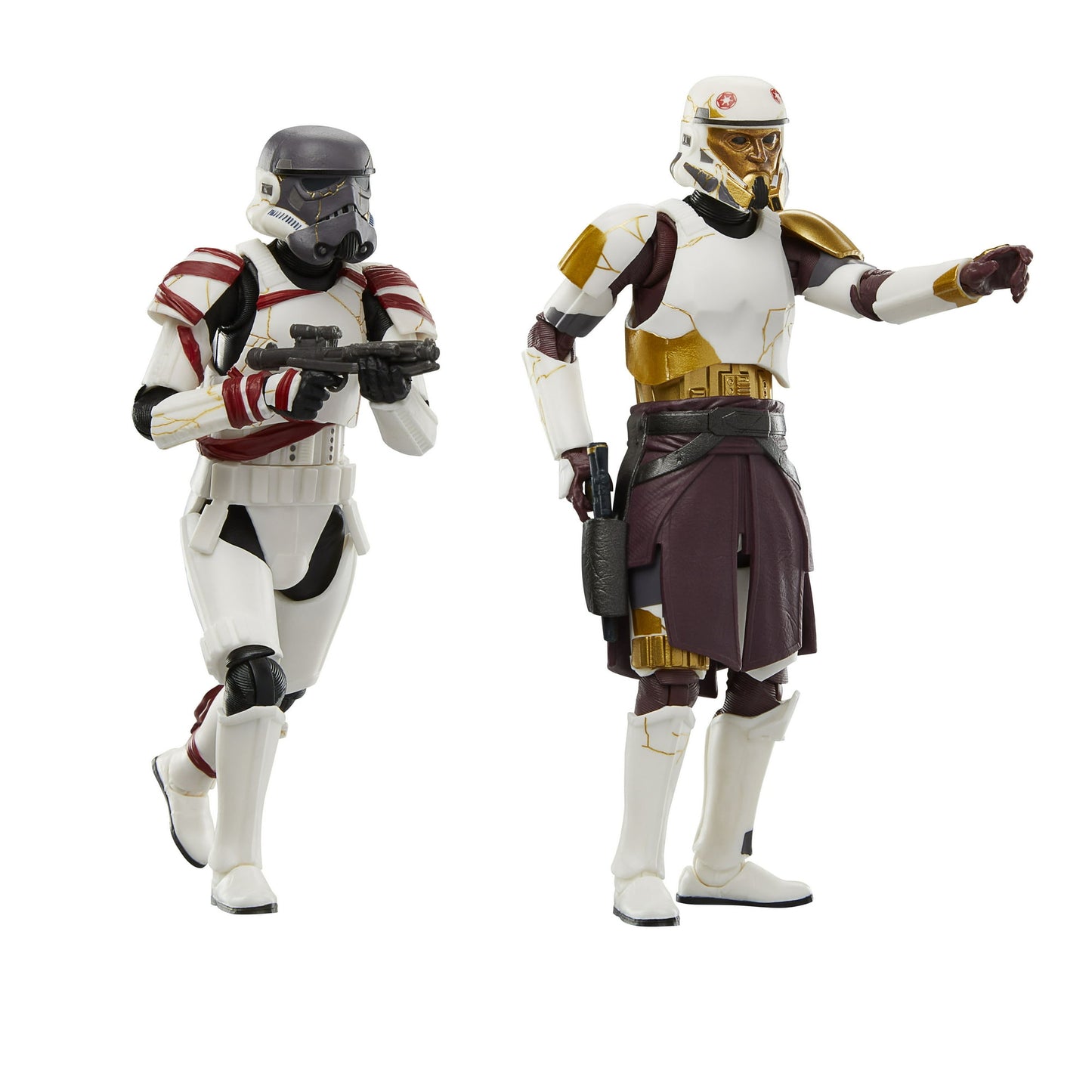 Captain Enoch & Night Trooper Pack Figura De Acción Star Wars Ahsoka Black Series Hasbro 16 Cm
