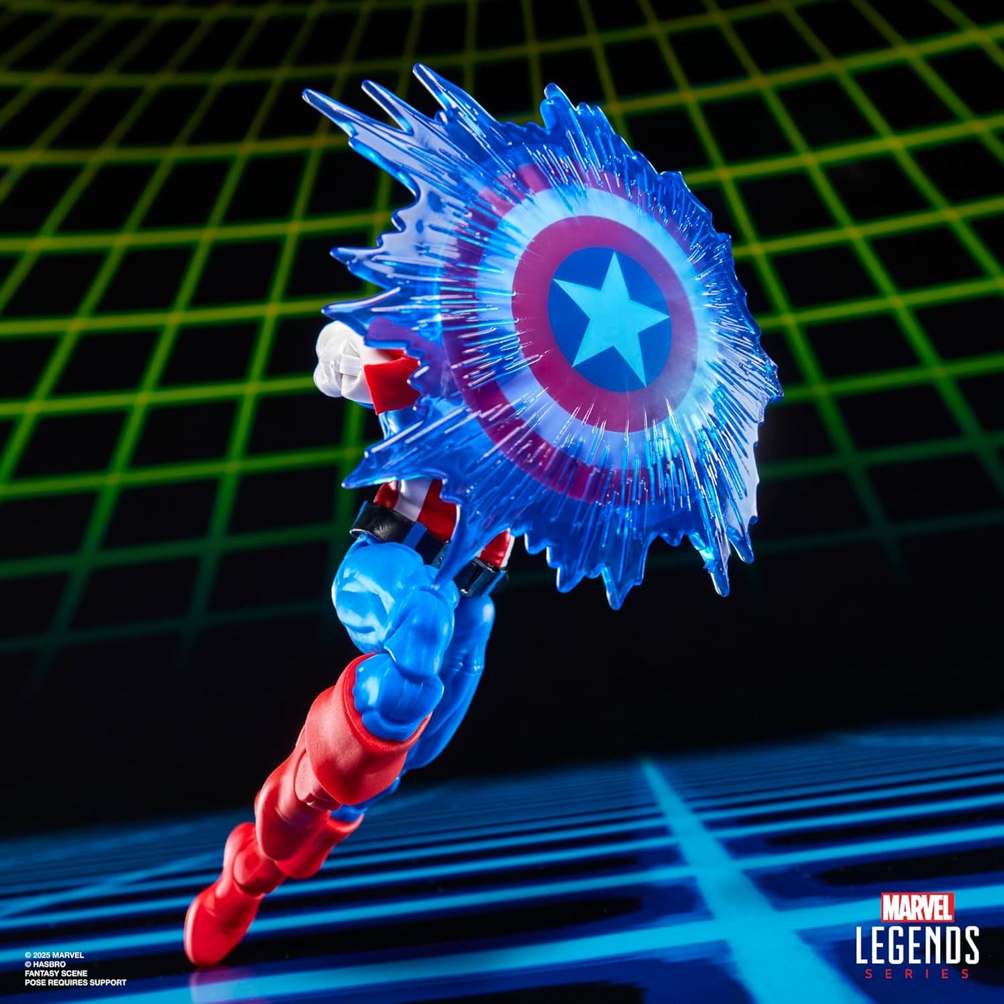 Capitan America Vs Venom 2 Pack Figuras Gamerverse Marvel Legends 16cm