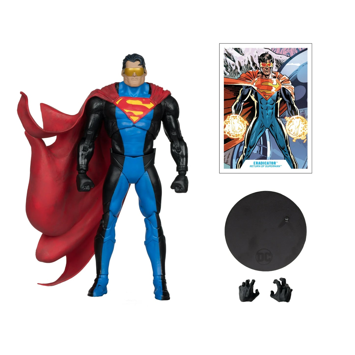 Eradicator Figura De Acción Return Of Superman Dc Multiverse Mcfarlane Toys 18cm