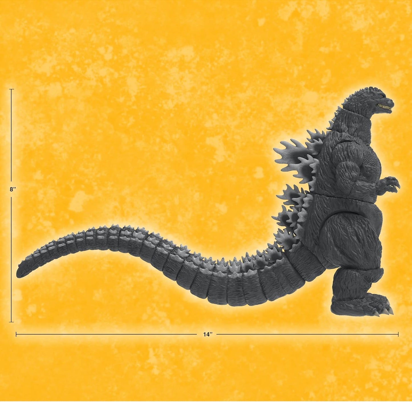 Heisei Godzilla Figura de Acción Godzilla Vs Biollante Super7 Toho Ultimates 21cm