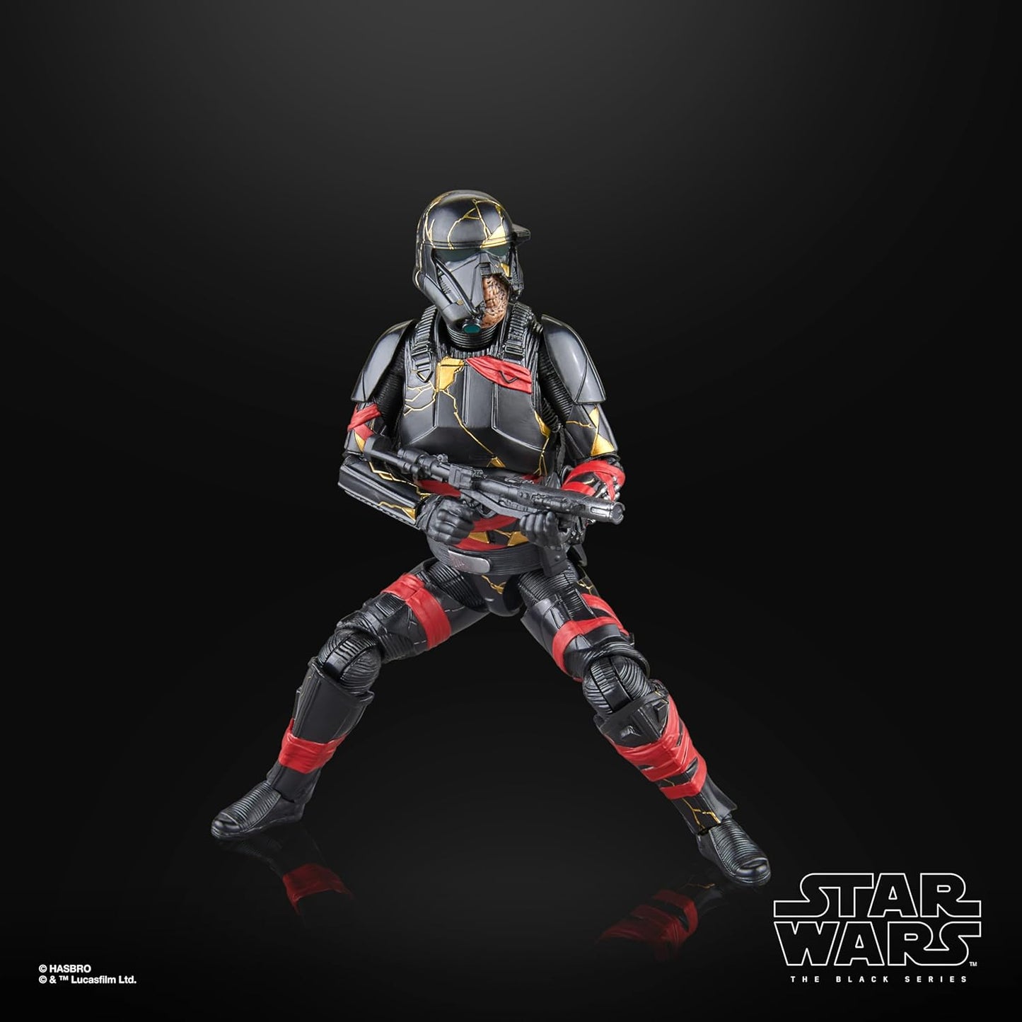Night Trooper Figura De Acción Ahsoka Star Wars Black Series 16cm