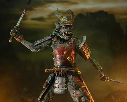 Senjutsu Eddie And Somewhere In Time Pack Figura De Acción Iron Maiden Future Past World Tour Neca 18 Cm