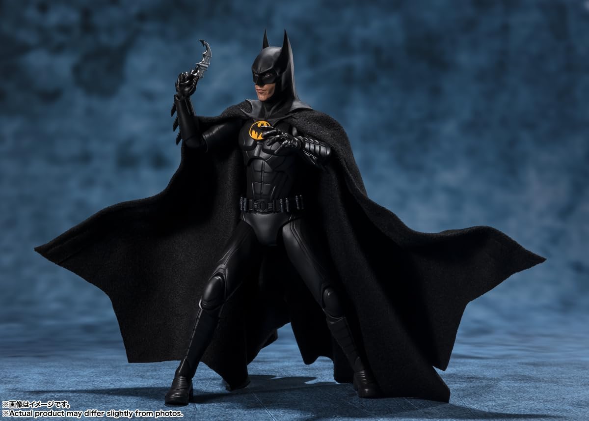 Batman Keaton Figura De Acción The Flash Movie Sh Figuarts 16 cm
