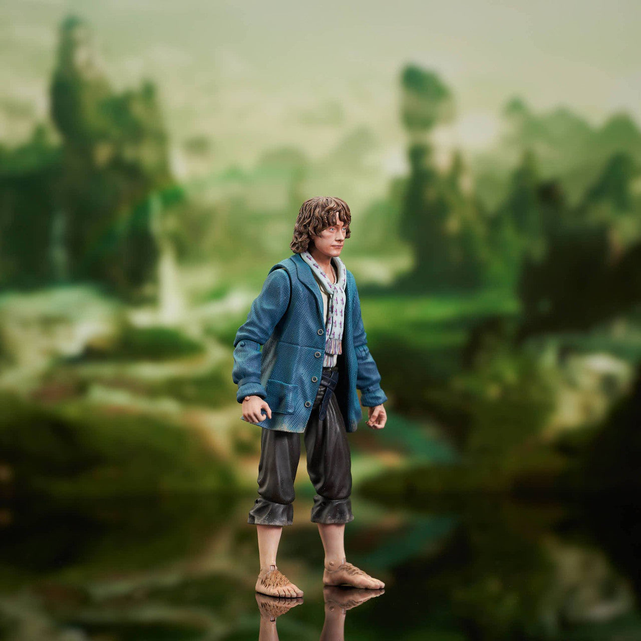 Pippin Figura De Acción The Lord Of The Rings Diamond Select Toys 11 cm