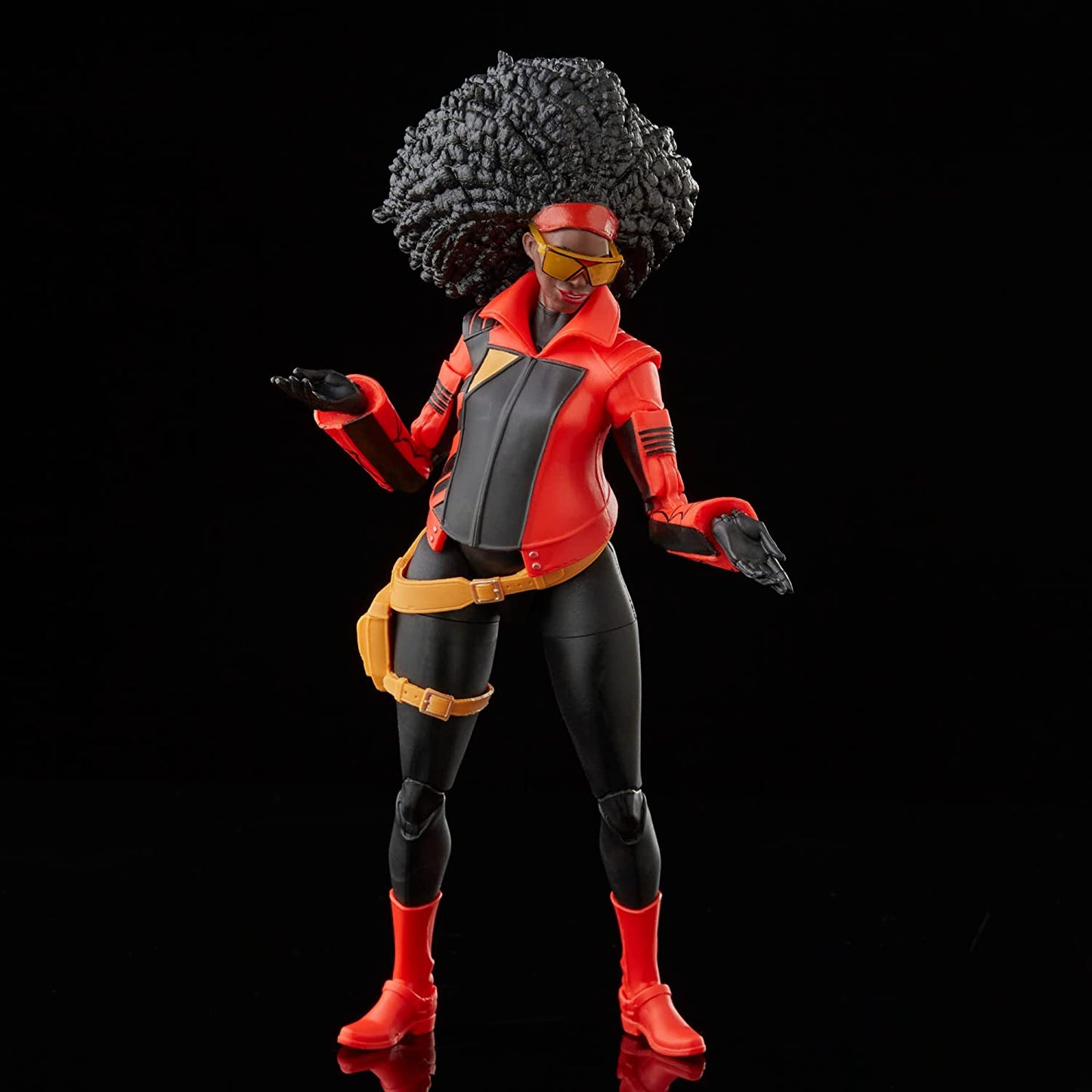 Jessica Drew Figura de Acción Spiderman Across The Spider Verse Marvel Legends Hasbro 17 Cm