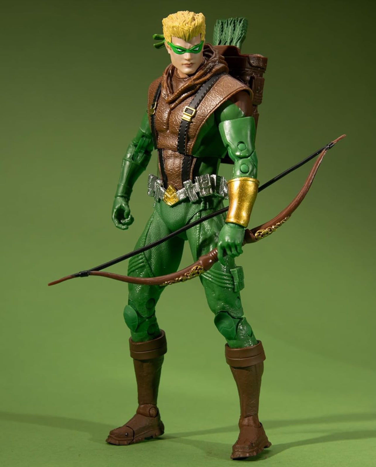 Connor Hawke Figura de Acción Green Arrow Dc Mcfarlane Toys Gold Label 18cm