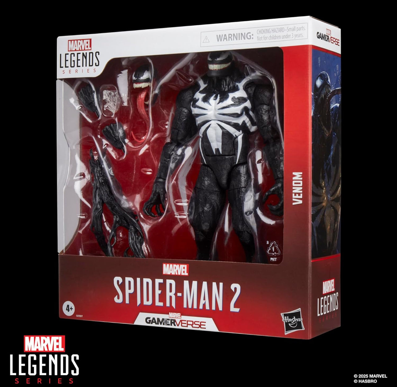 Venom Figura De Acción Spiderman 2 Gamerverse Ps5 Marvel Legends 25cm