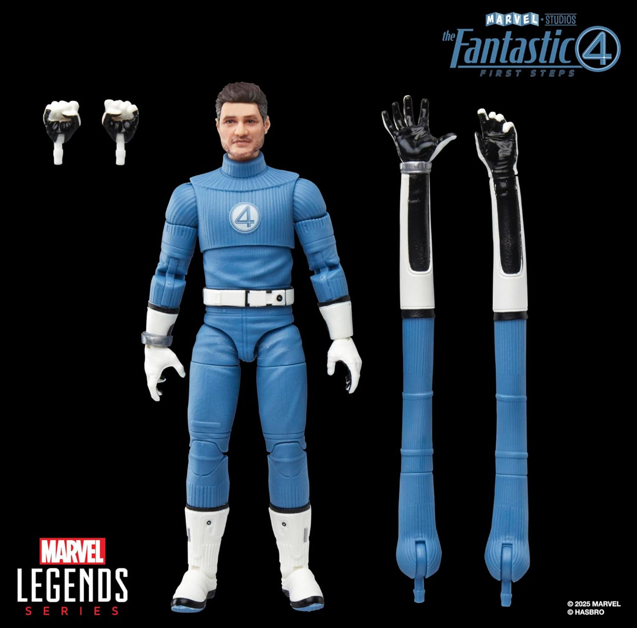 Reed Richards Mr Fantastic Figura Fantastic 4 Marvel Legends 16cm