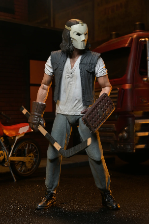 Casey Jones & Dirt Bike Pack Figura TMNT Tortugas Ninja Neca 18 cm