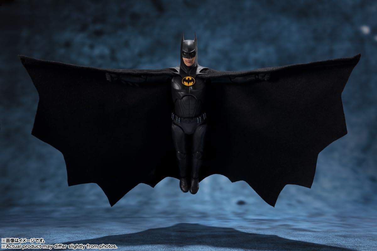 Batman Keaton Figura De Acción The Flash Movie Sh Figuarts 16 cm