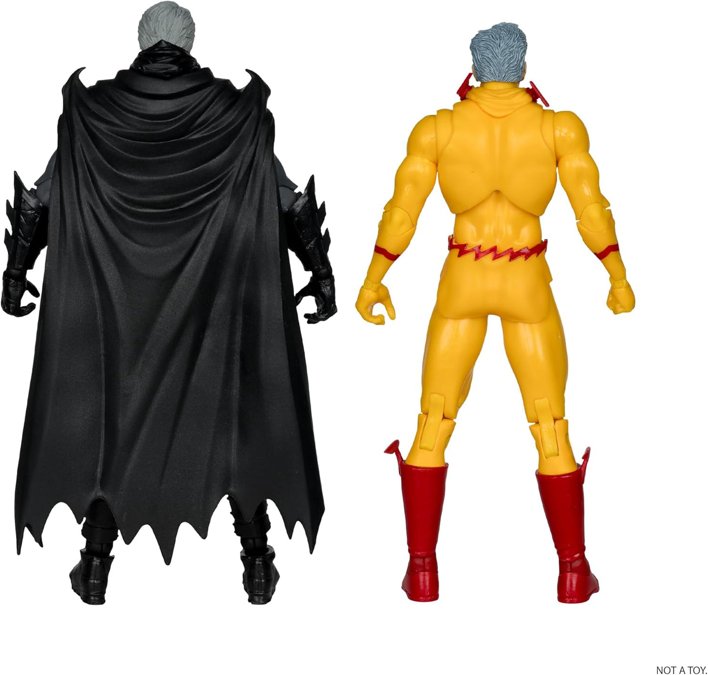 Pack Batman Thomas Wayne Vs Professor Zoom Figura de Acción Flashpoint Dc Mcfarlane Toys 18 Cm