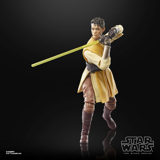 Jedi Knight Yord Fandar Figura De Acción Star Wars The Acolyte Black Series Hasbro 16 Cm