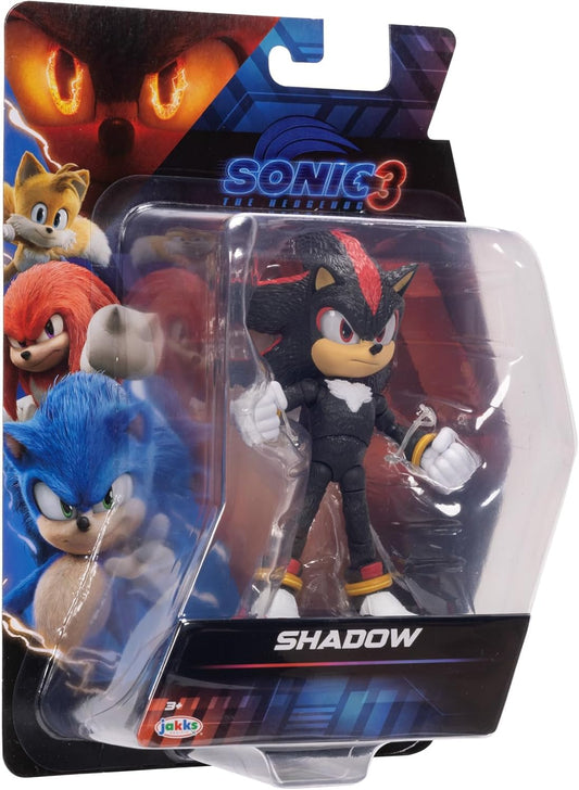 Shadow Figura de Accion Sonic 3 The Movie Jakks Pacific 11 Cm
