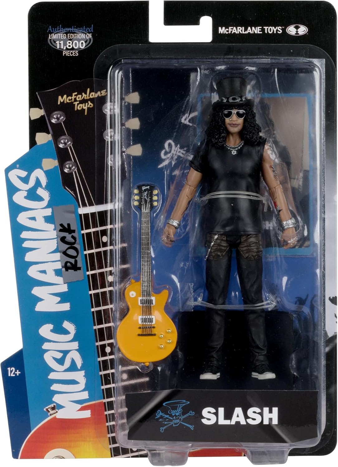 Slash Figura de Acción Guns n´ Roses Music Maniacs Mcfarlane Toys 16 Cm