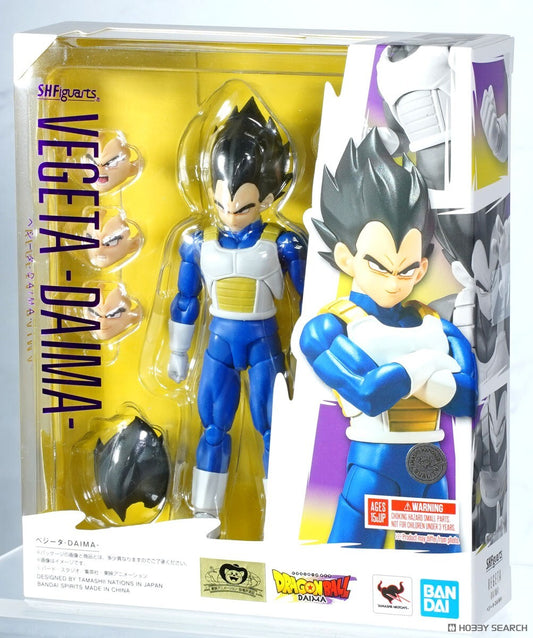 Vegeta Figura De Acción Dragon Ball Daima Sh Figuarts Bandai 15 Cm
