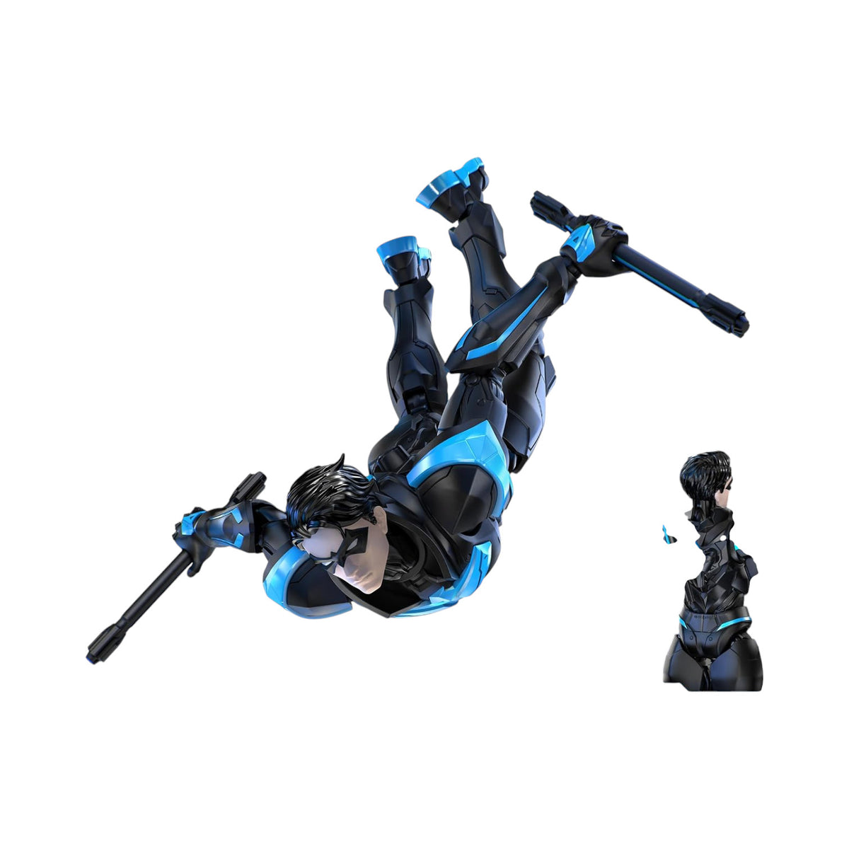 Nightwing Figura de Accion DC Batman Blokees Champion Class 15 Cm