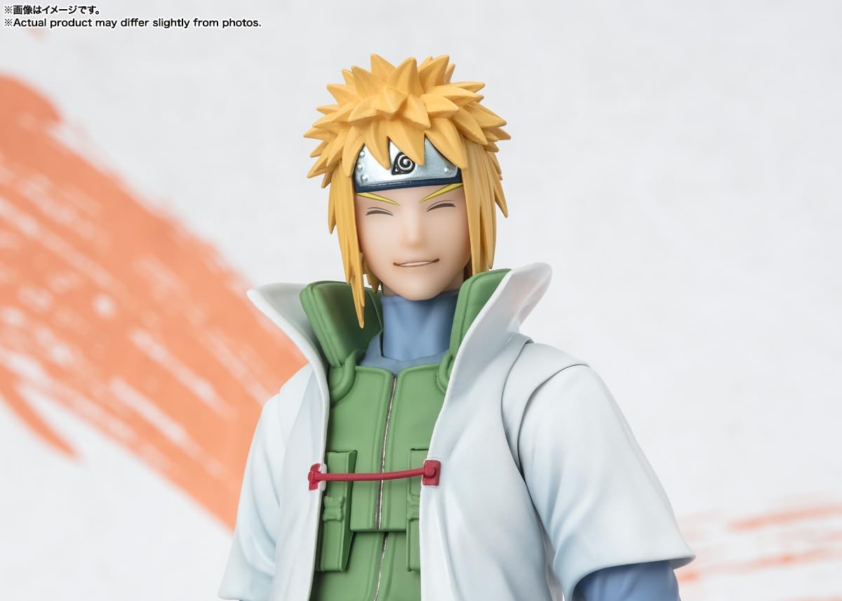 Minato Namikaze Figura de Acción Naruito Narutop99 Edition Sh Figuarts Bandai 15 Cm