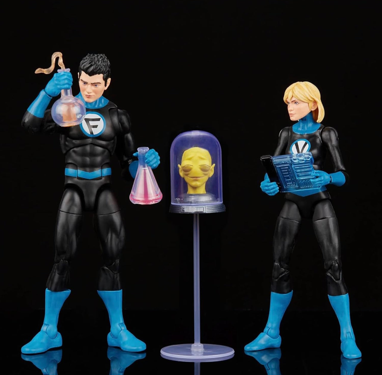 Franklin & Valeria Richards 2 Pack Figuras De Acción Los 4 Fantásticos Marvel Legends 16 Cm