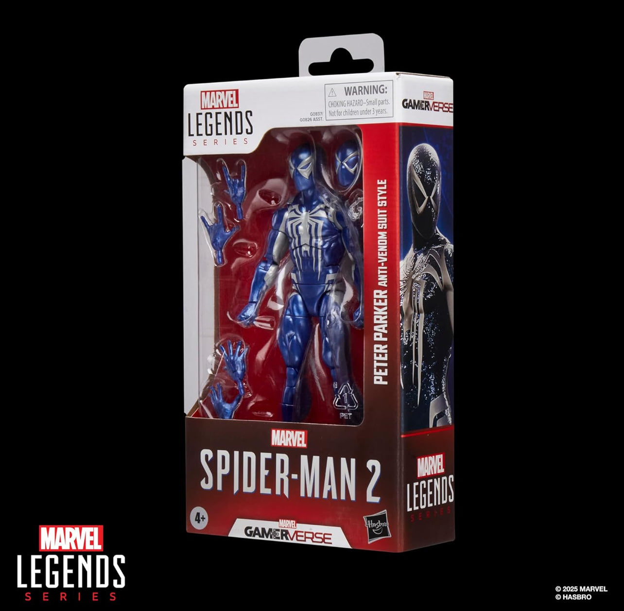 Peter Parker Anti Venom Suit Figura De Acción Spiderman 2 Gamerverse Ps5 Marvel Legends 16cm