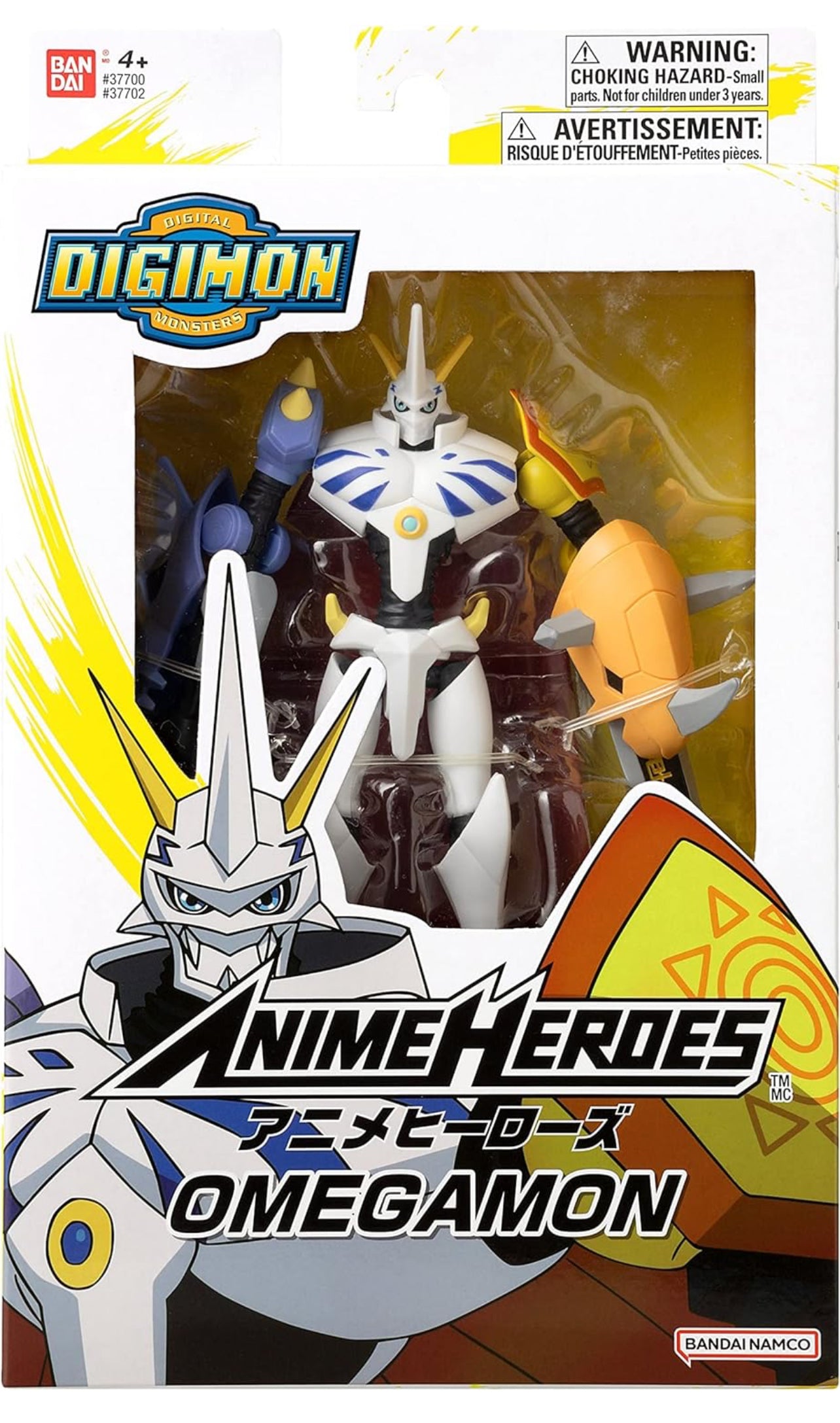 Omegamon Figura de Acción Digimon Anime Heroes Bandai 17 Cm