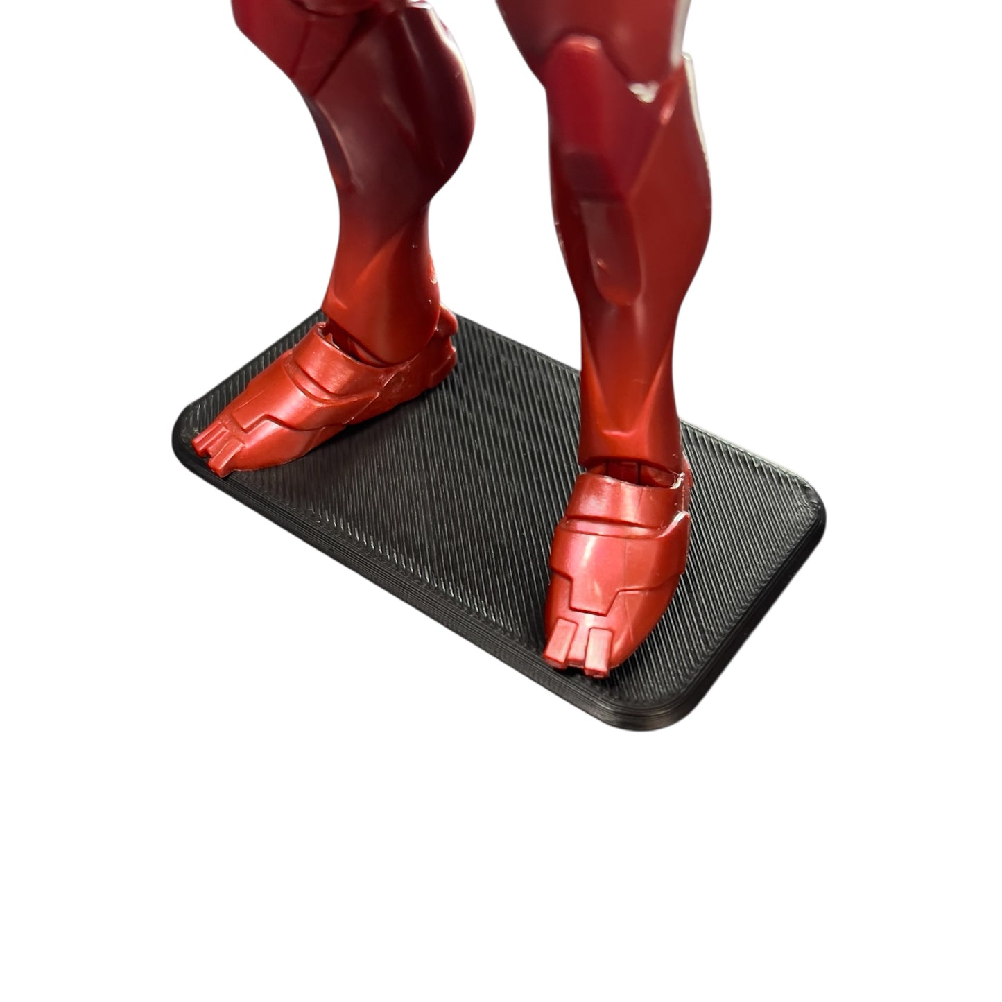 Base Rectangular Figuras de Acción con pines - Exhibición Colección Marvel Legends, Mcfarlane, Jada Toys, Black Series, Neca, Etc.