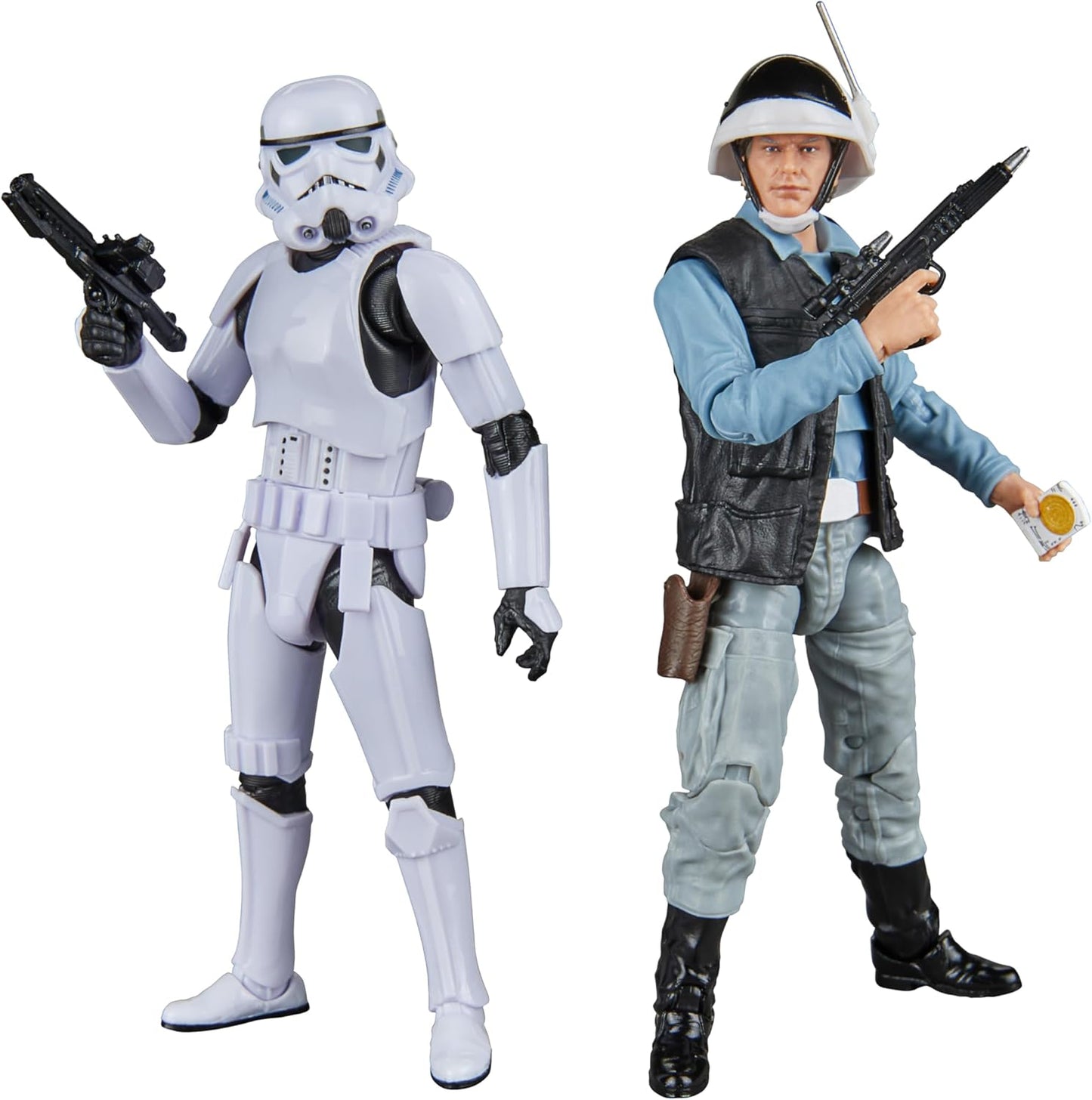 Rebel Trooper & Stormtrooper Pack Figura De Acción Star Wars A New Hope The Black Series Hasbro 16 Cm