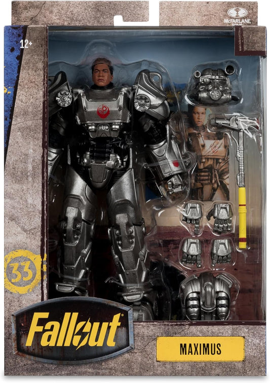 Maximus Servoarmadura Figura de Acción Fallout Mcfarlane Toys 20 cm