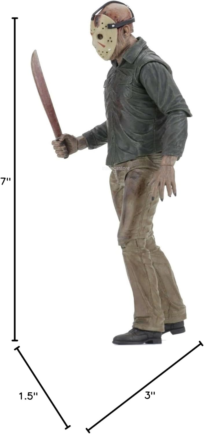 Jason Voorhees Figura De Acción Friday The 13th Final Chapter Neca Ultimate 18 Cm