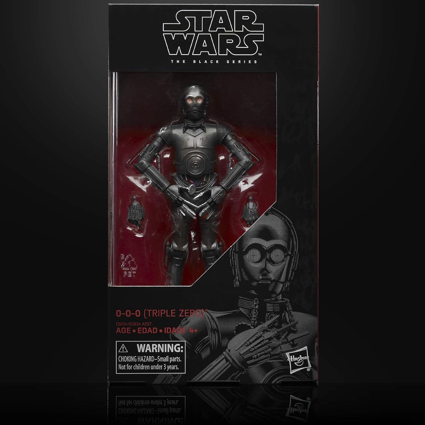 Droid 0-0-0 Triple Zero Figura De Acción Star Wars Black Series 16 Cm