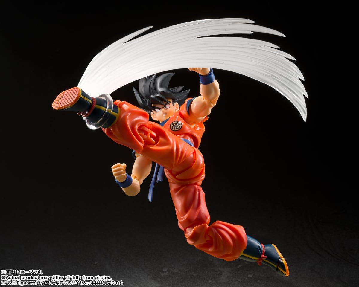 Saiyan Son Goku Set De Efectos y Partes Sh Figuarts Bandai Dragon Ball Super SH Figuarts Bandai 1/12