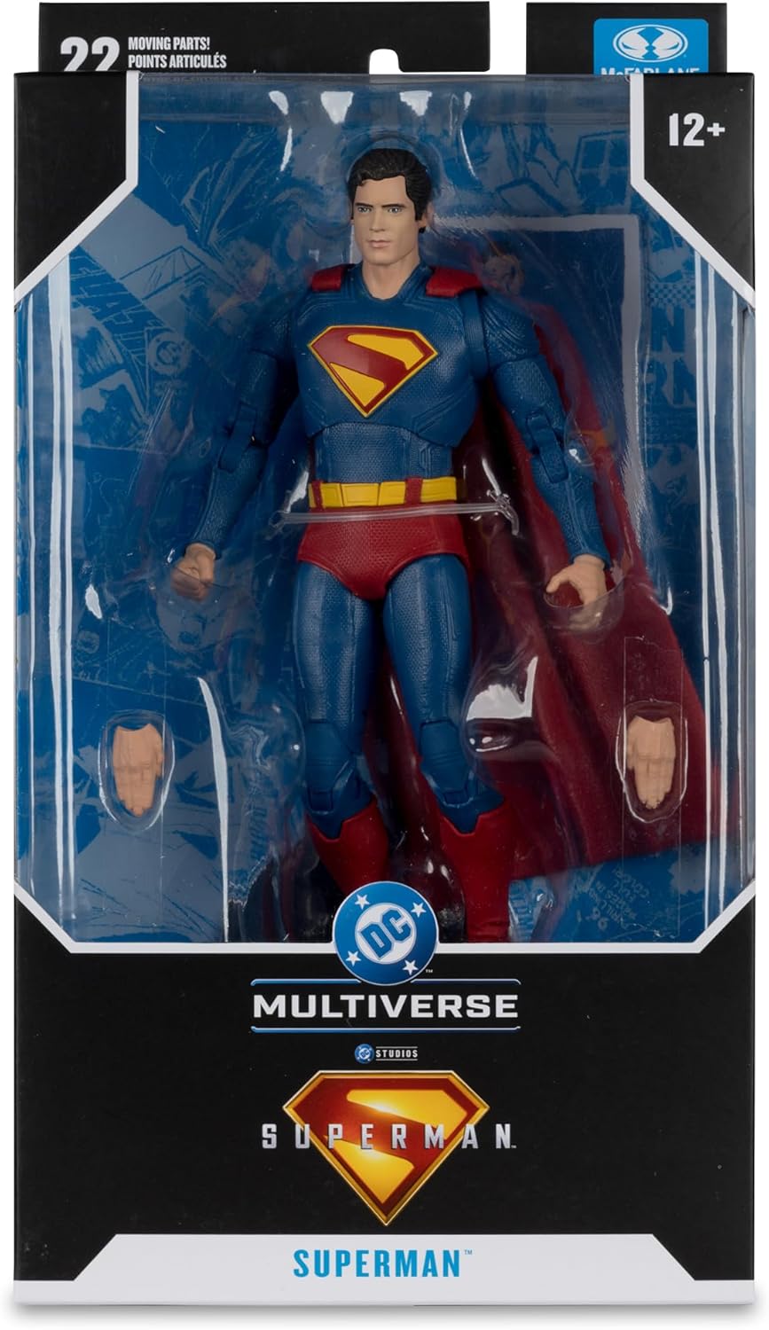 Superman Figura De Acción Superman Movie Dc Multiverse Mcfarlane Toys 18cm