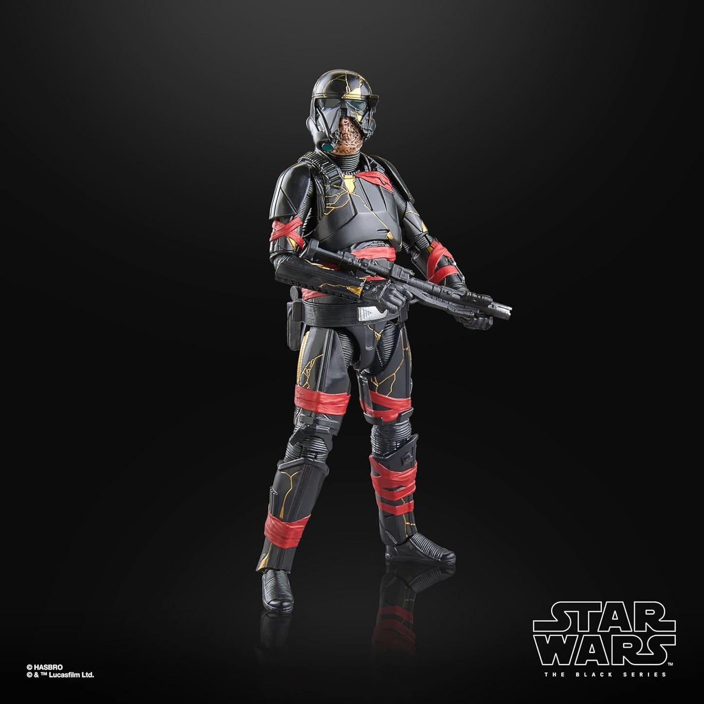 Night Trooper Figura De Acción Ahsoka Star Wars Black Series 16cm