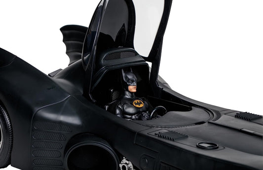 2 Pack Batman & Batmobile Figura De Acción Dc Multiverse 1989 Mcfarlane Toys 60 cm