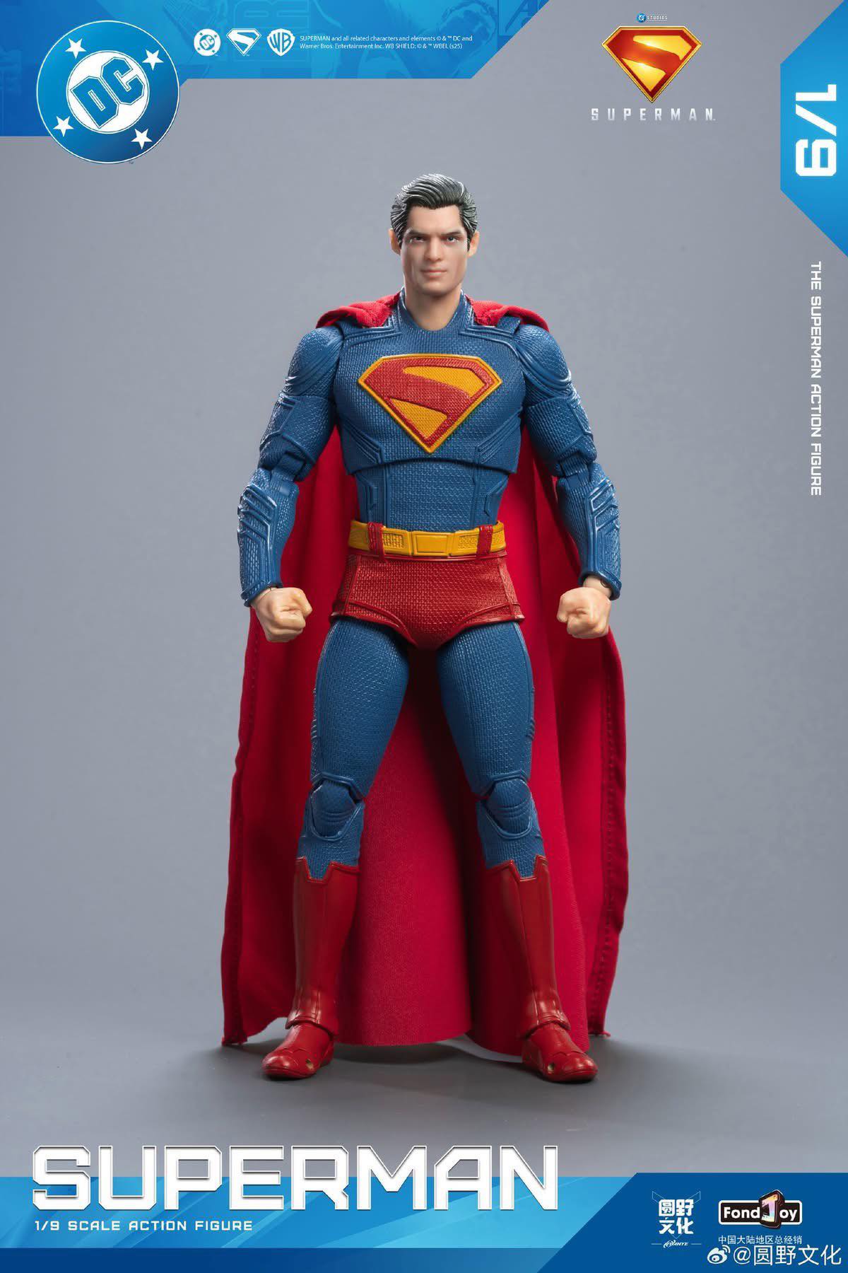 Superman 2025 Figura de Accion DC Studios Fondjoy 19cm