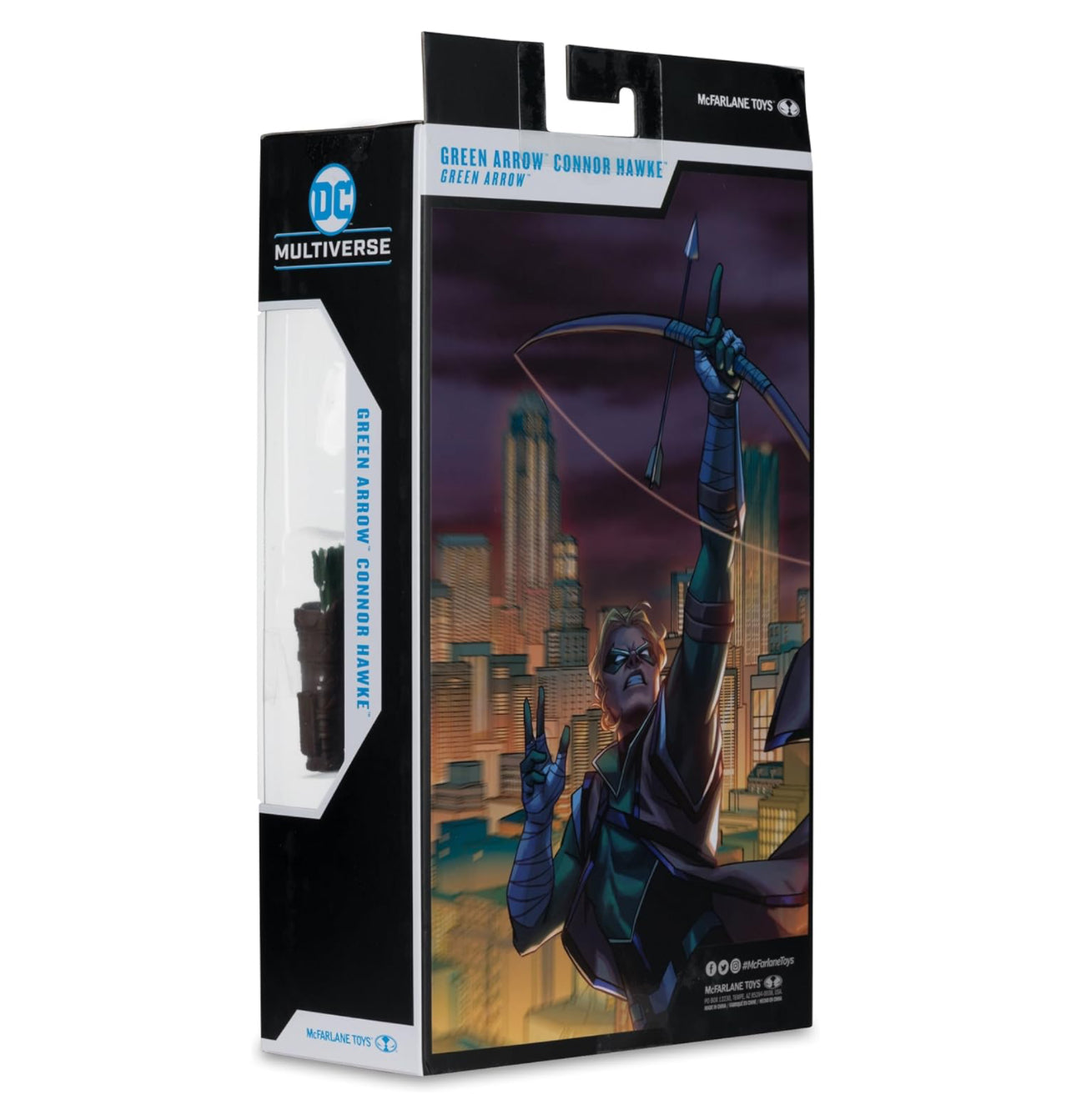 Connor Hawke Figura de Acción Green Arrow Dc Mcfarlane Toys Gold Label 18cm
