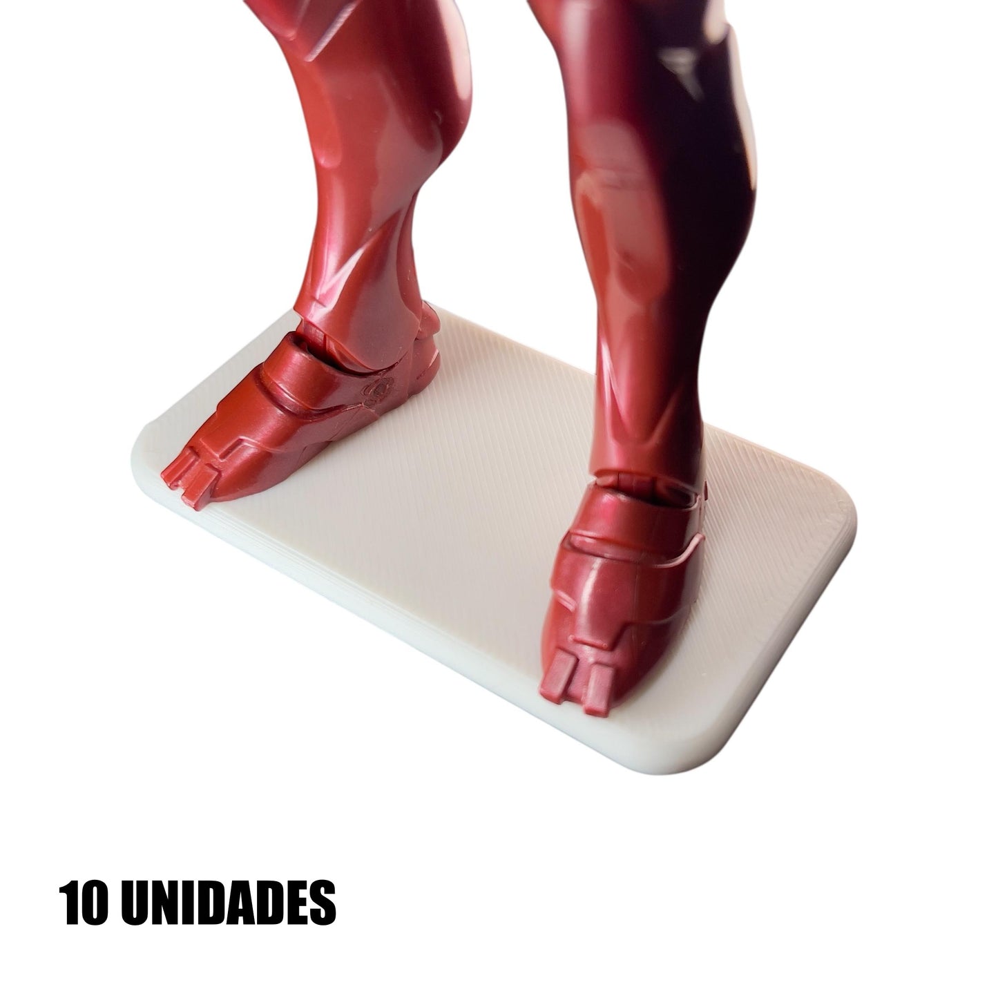 Base Rectangular Figuras de Acción con pines - Exhibición Colección Marvel Legends, Mcfarlane, Jada Toys, Black Series, Neca, Etc.