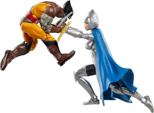 Wolverine Vs Lilandra Neramani Figura de Acción X Men Marvel Legends 15 Cm