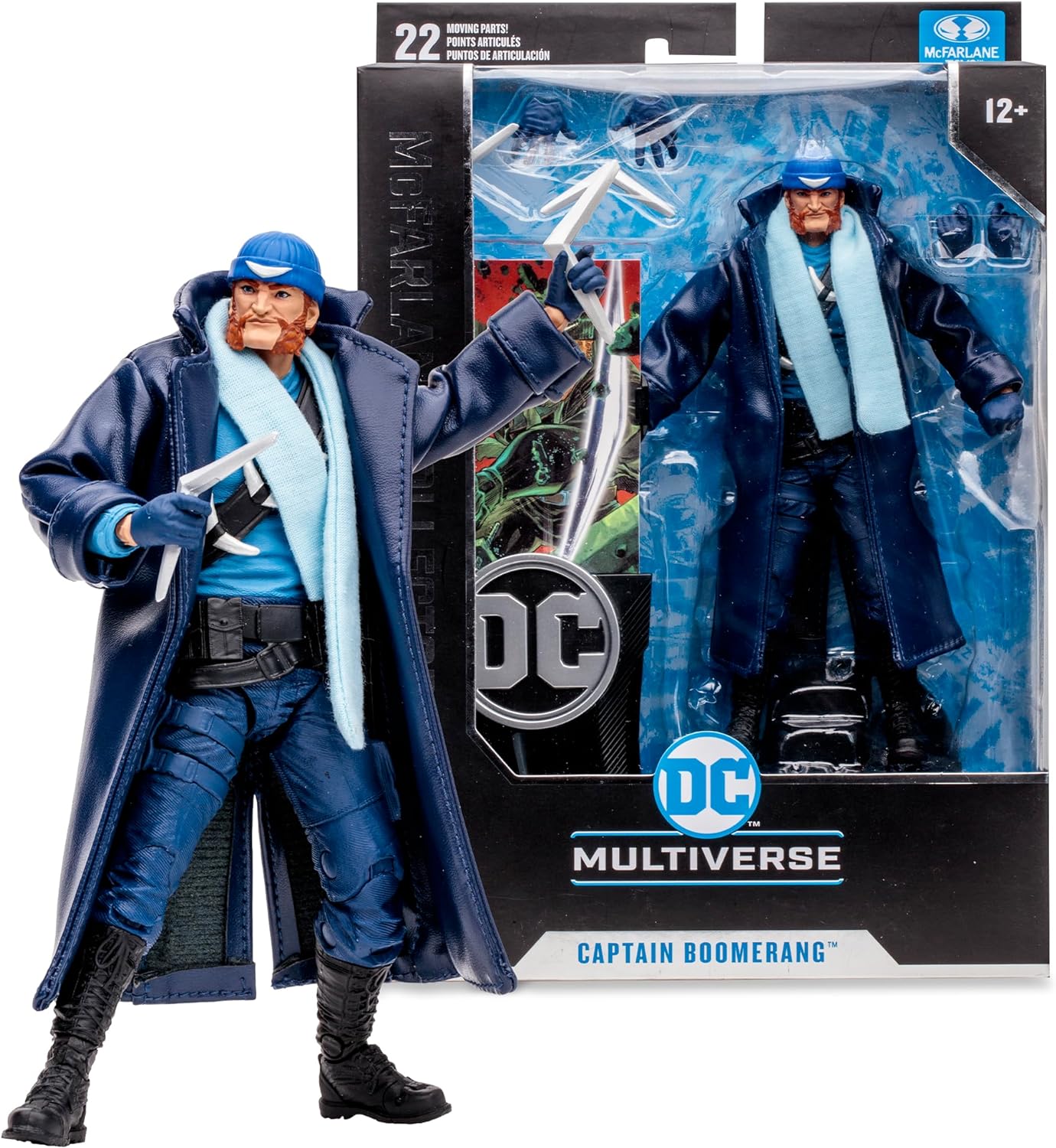 Captain Boomerang Figura De Acción The Flash Dc Mcfarlane Toys 18 Cm
