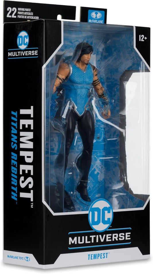 Tempest Figura De Acción Titans Rebirth Dc Mcfarlane Toys 18 cm