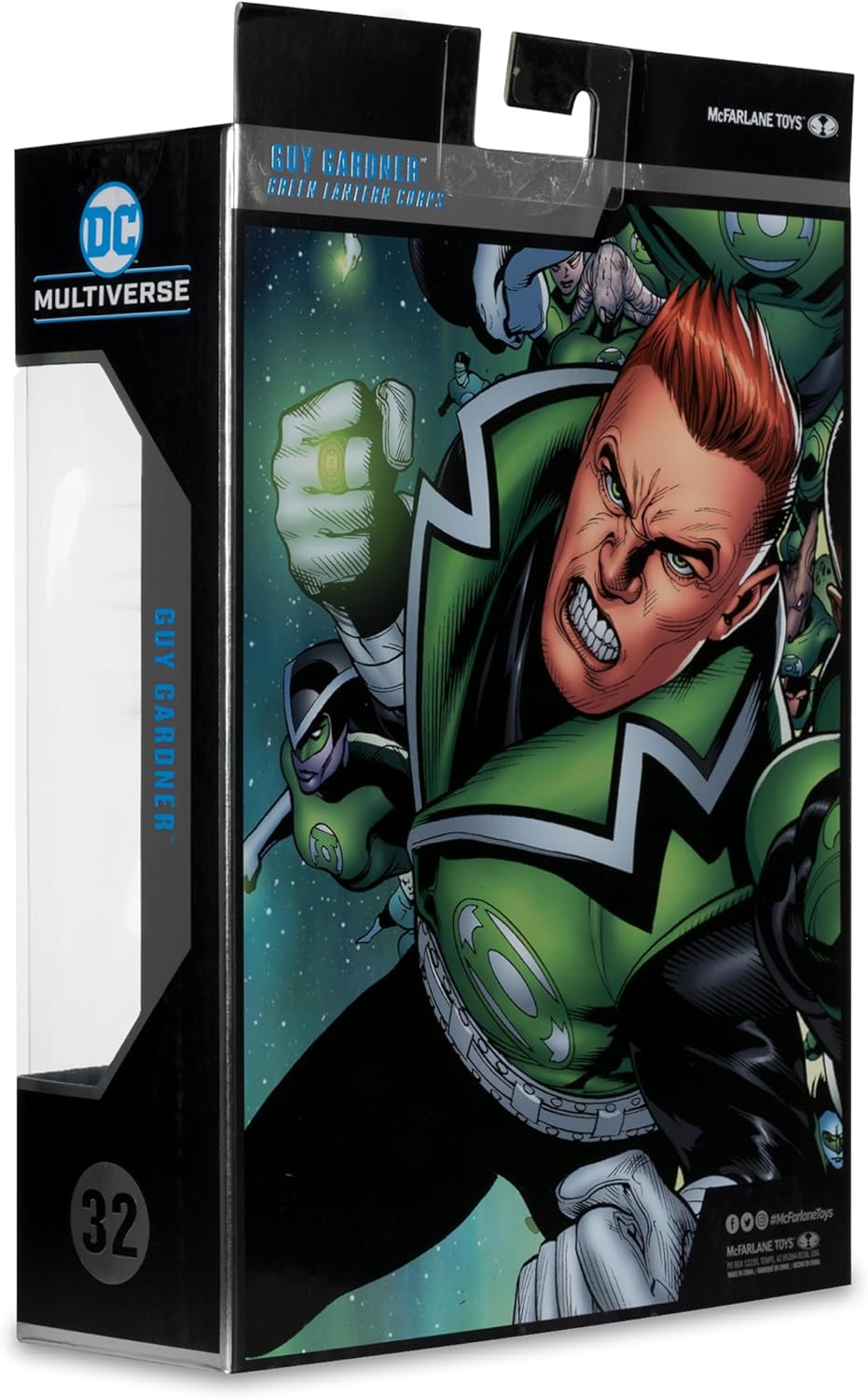 Guy Gardner Figura de Acción Green Lanterns DC Mcfarlane Toys Collector Edition 18 Cm