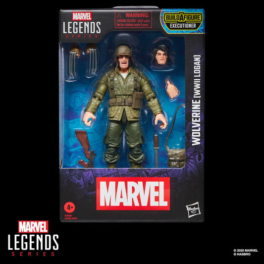 Wolverine WWII Logan Figura de Acción X Men Avengers Marvel Legends 16cm BAF Executioner