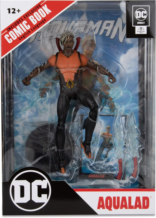 Aqualad Comic Clásico Figura De Acción Aquaman Comic Dc Mcfarlane Toys 18 Cm
