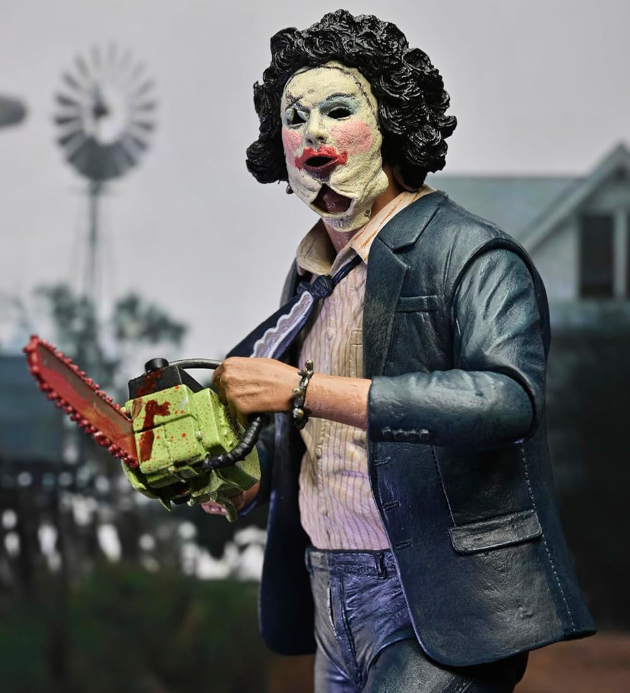 Leatherface Figura de Acción The Texas Chainsaw Massacre Pretty Woman Neca Ultimate