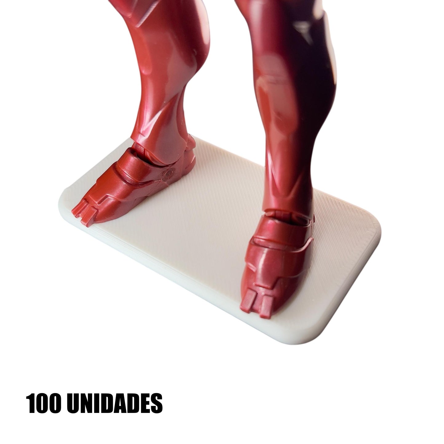 Base Rectangular Figuras de Acción con pines - Exhibición Colección Marvel Legends, Mcfarlane, Jada Toys, Black Series, Neca, Etc.