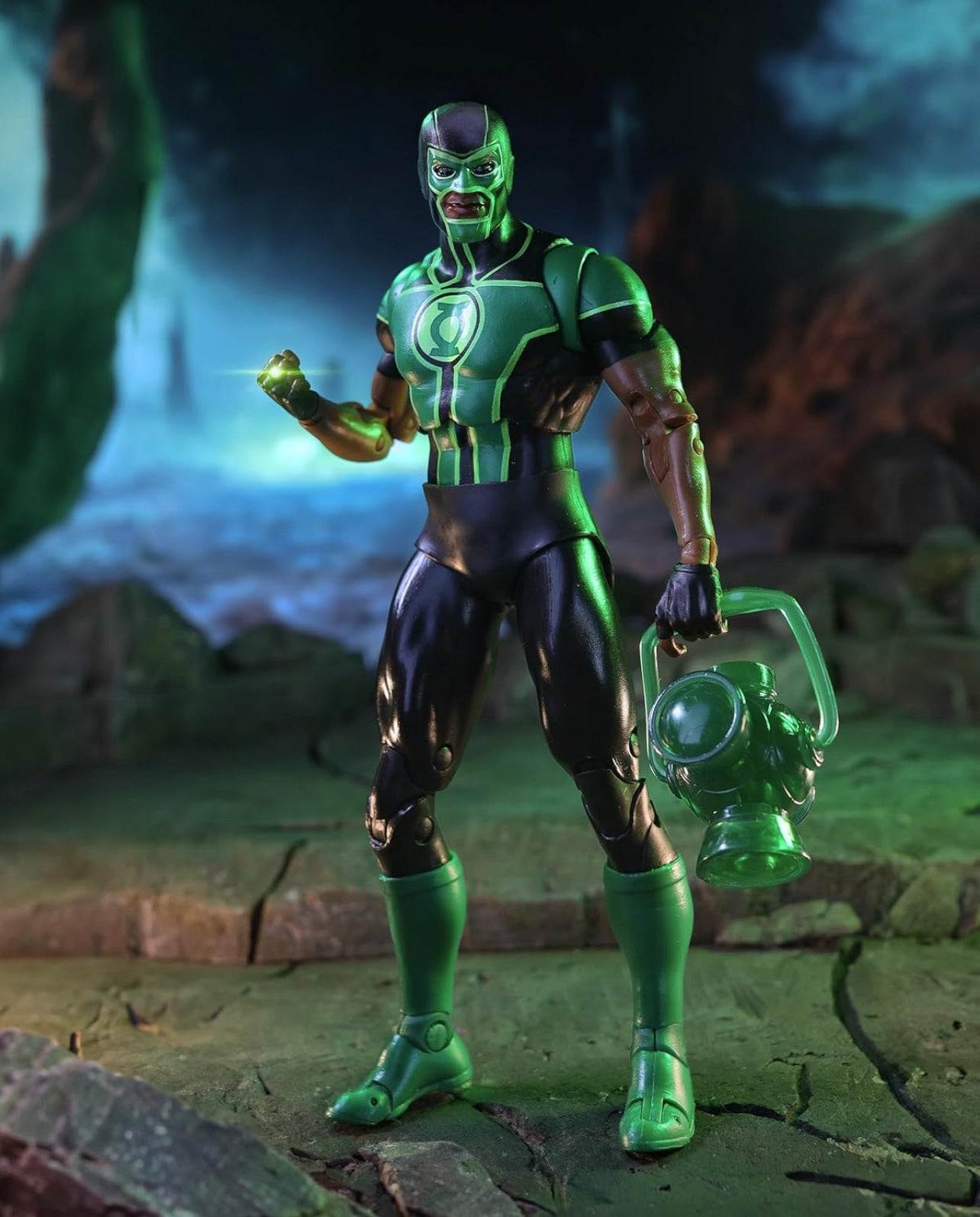 Simon Baz Figura de Acción Green Lanterns DC Mcfarlane Toys Collector Edition
