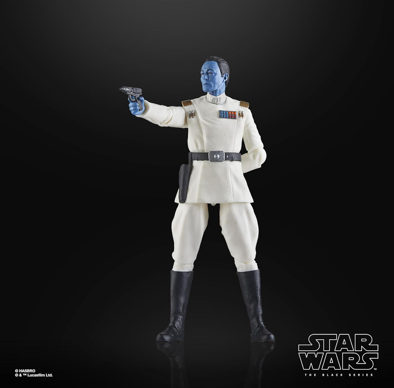 3 Pack Darth Vader & Gr Grievous & Grand Admiral Thrawn Figuras Star Wars Masters Of Evil Black Series 1/12